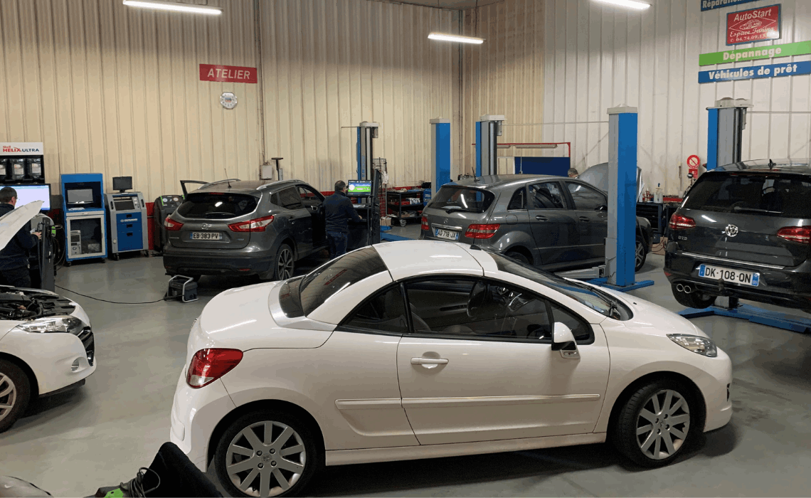 atelier reparation auto garage autostart villefranche